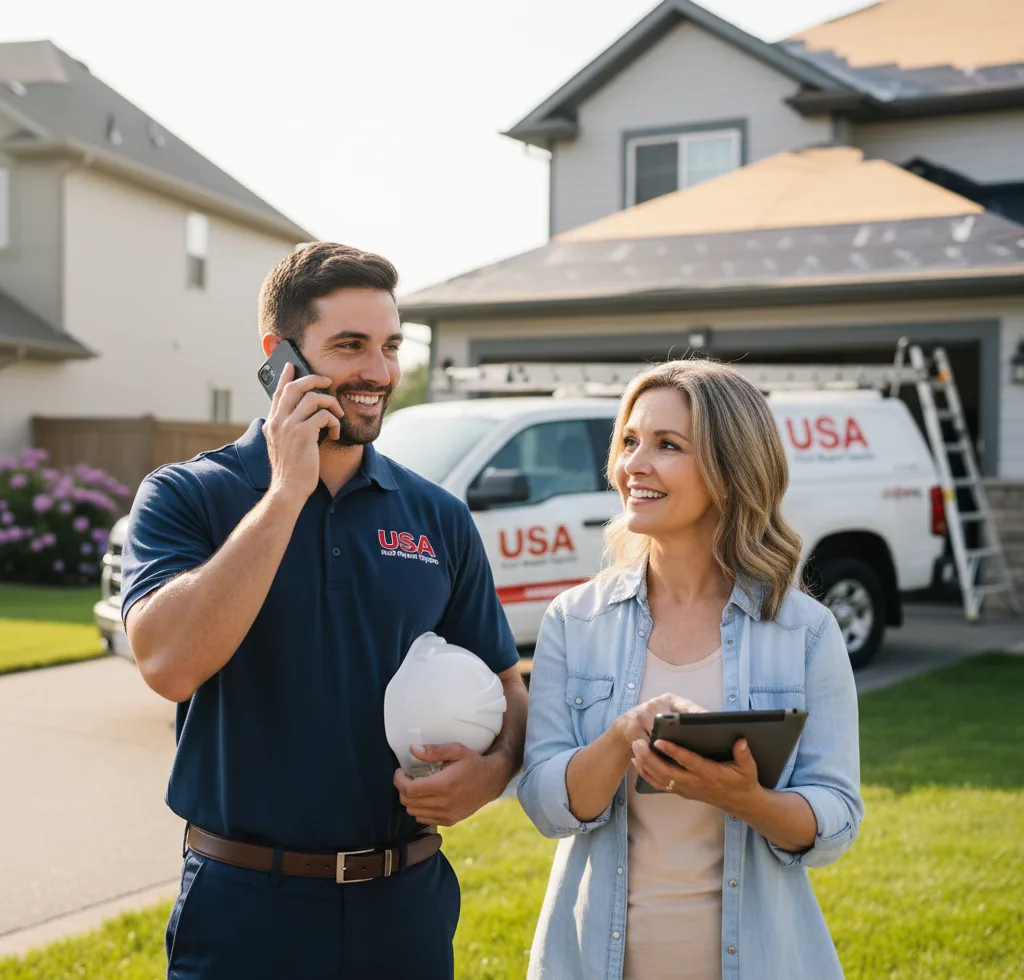 USA Roof Repair Experts customer support in Smithville